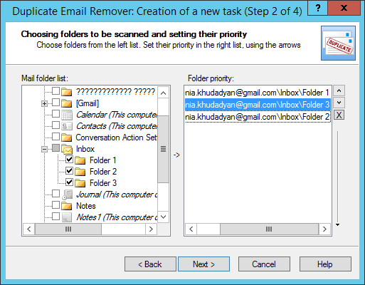 duplicate email remover